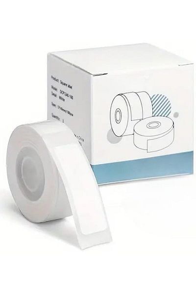 STOREMAX Ezg (1 Roll) 12X40Mm/160Pcs White Label D30/Q30 Ezsnshop 1065757