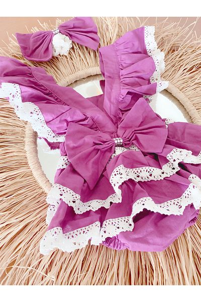 EBRU ÖZÖRGÜCÜ Girl's Jumpsuit and Bandana