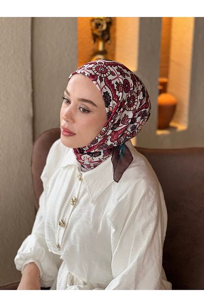 Modakaşmir وشاح قطني بنمط كاي را