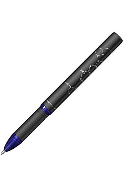 Mu Art Ahşap Mrt Office Dna Gel Ballpoint Pen Blue 0.7 mm Art 871301