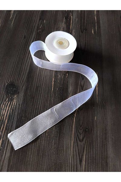 ÇINARASYADAHOME Organza Ribbon 30 mm 23 Meters