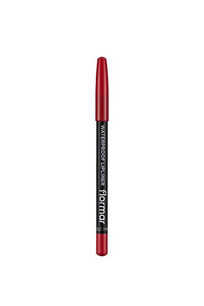 Flormar قلم تحديد الشفاه المقاوم للماء PCL-233 DRAMTC أحمر