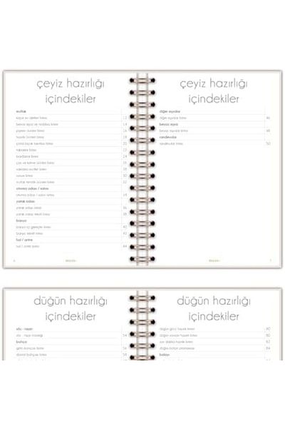 STOREMAX Ezg Modern Marriage Planner - 112 Pages Dowry Notebook and Wedding Planner - Promise Engagement L