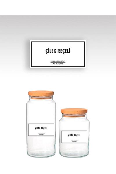 STOREMAX Ezg Piece Jam - Marmalade Jar Label - Sticker Ezsnshop 1065757