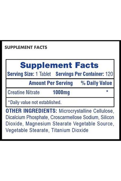 HiTech Creatine Nitrate 1000 Mg 120 Tablets