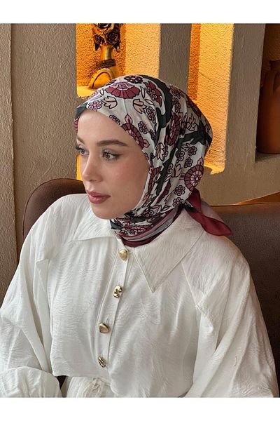 Modakaşmir Eșarfă din bumbac cu model Kay ra