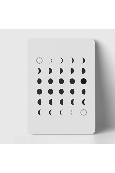 Joo Studio Ayın Evreleri Defter (çizgili)