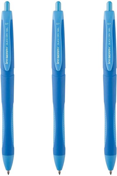 STOREMAX Ezg Gel Pencil Berry 07 Blue Set of 3 Ezsnshop 1065757