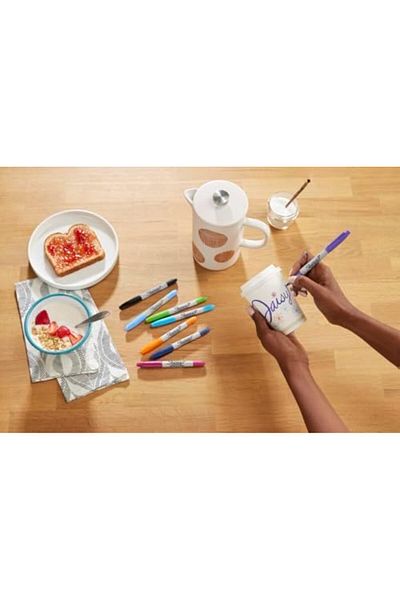 STOREMAX Ezg Twin Tip Permanent Marker, 8'Li Mixed Package Ezsnshop 1065757
