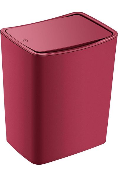 Mu Art Ahşap Mrt Touch Trash Can 20 Lt Carmen Red Art 871301