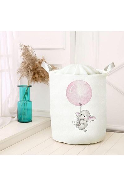 LUXE Purpose Toy Storage Box Dirty Laundry Picnic Basket Folding Organizer Felt Model 4