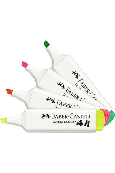 LUXE Textile Marker, Neon Colors 4'Lxshp 1055529