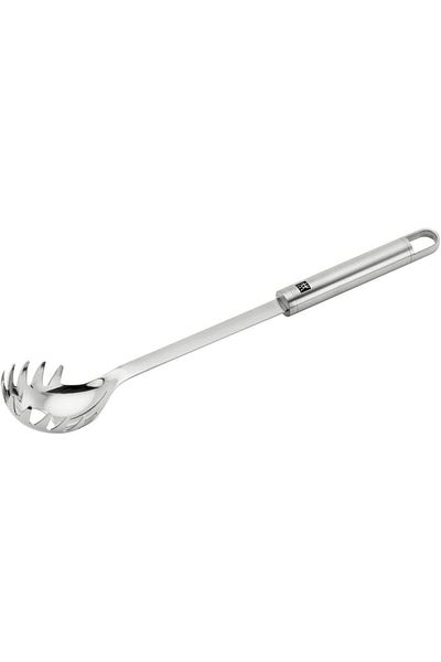 STOREMAX Ezg Pro Pasta Scoop, Metallic Gray, 18/10 Stainless Steel, 33 cm Ezsnshop 1065757