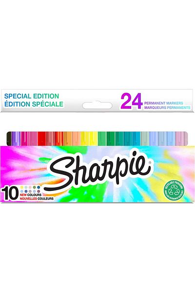 LUXE Sharpie Permanent Marker, Fine/Uf Mixed 24L Lxshp 1055529