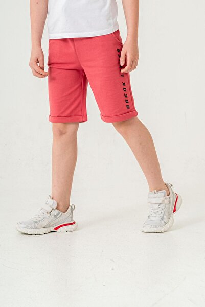 Mışıl Kids Αγορίστικο σορτς με εμπριμέ πίσω τσέπη