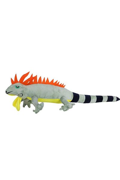 Finetoo Green Chameleon Plush 100 cm – Educational and Soft Toy