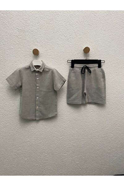 Klothy Dečački set od Pamuk dela, kratke rukave i šortseve, set 6129