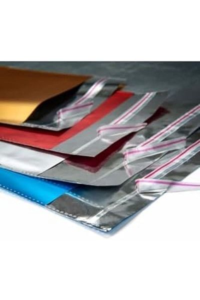 Mu Art Ahşap Mrt Qty 30X45 cm Gift Bag with Metalized Tape, Metalized Gift Package Bag Gelatin Art 871301
