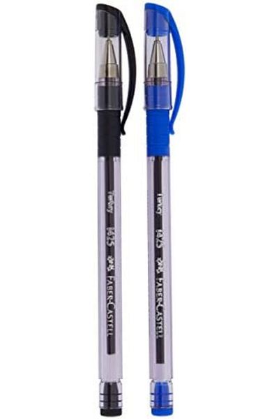 Mu Art Ahşap Mrt 1425 10Pcs 2 Color Ballpoint Pen (5 Black+5 Blue) Art 871301
