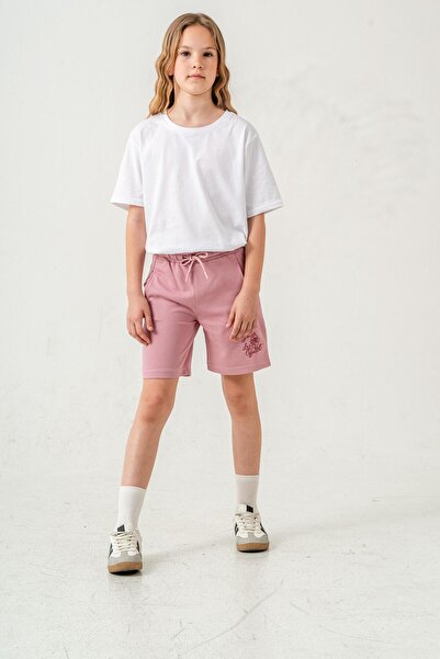 Mışıl Kids Κεντητό κοριτσίστικο σορτς Jaime Le Bullet