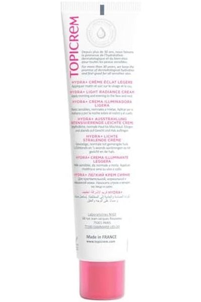 Topicrem HYDRA+ Light Moisturizing Radiance Cream 40ml