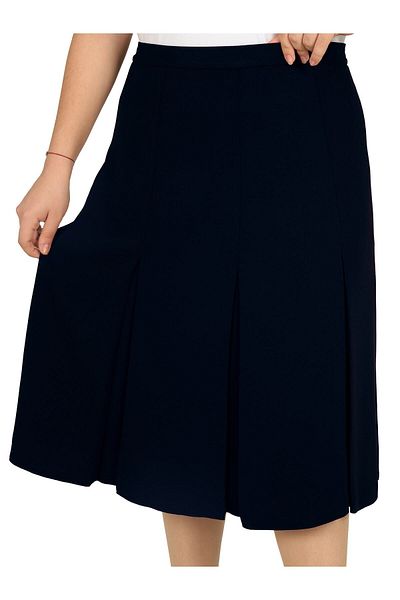 Butik Fusta evazată scurtă, cu căptușeală, din țesătură Portorico