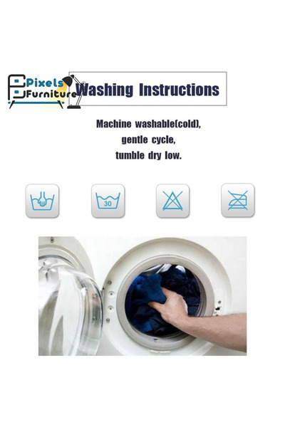 PixelsFurniture Pixel Furniture Sofa Cover, Stretchy, Anti-Wrinkle, Anti-Slip, Durable Washable Protective Cover