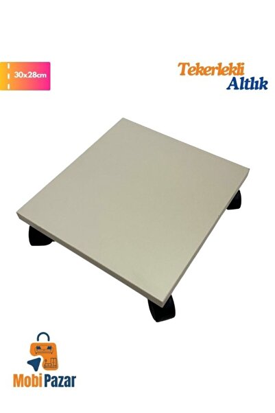 Özel Yapım ÖMÜR HOBİ Tekerlekli Damacana Altlığı, Saksı Altlığı, Tüp Altlığı,...