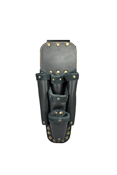 Cantayurdu Deri CA101 Elektrikçi Teknisyen Bel Çantası Siyah