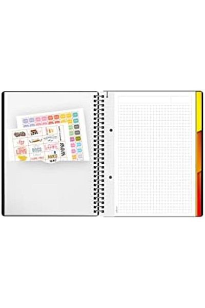 STOREMAX Sbl Color Elegance A4 Notebook Checked 160 Syf Spiral SBLShp 1064356