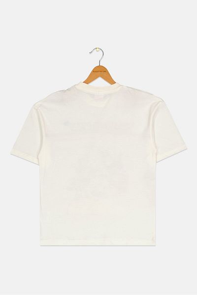 AVENGERS Kids Boy Graphic Print Short Sleeves T-shirt, Off White