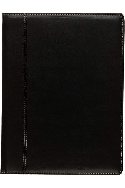 STOREMAX Sbl Vnt-1405-Syh Thermo Synthetic Leather Notepad, Black Sblshp 1064356
