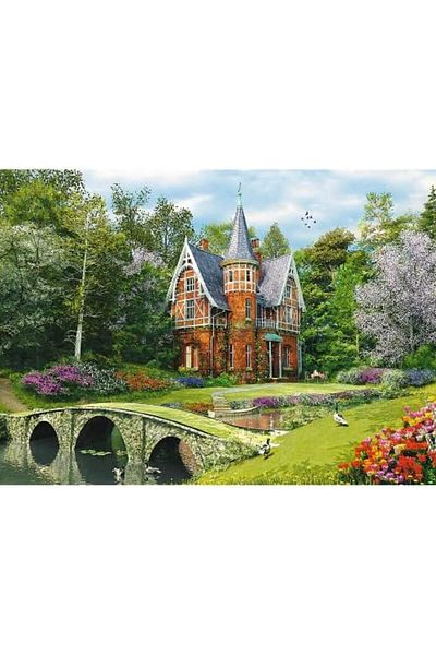 Mu Art Ahşap Mrt Victorian House (Wooden Puzzle) Art 871301