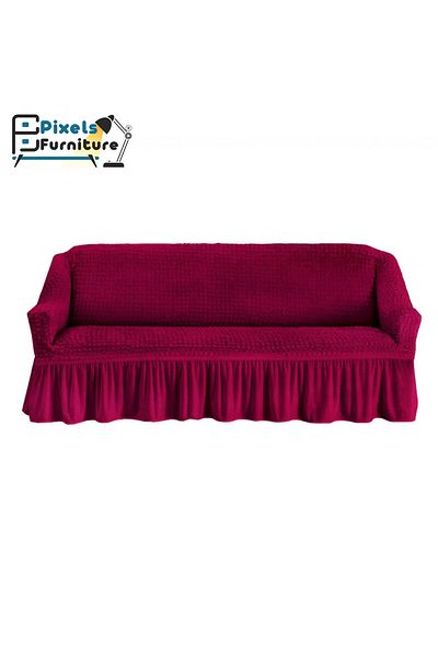 PixelsFurniture Pixel Furniture 3 Seater Sofa Cover, Stretchy, Anti-Wrinkle, Anti-Slip, Durable Washable Cover