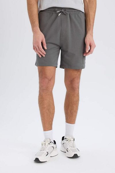 DeFacto New Season Defactofit Nba Brooklyn Nets Standard Fit Short Leg Shorts
