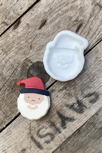 SH TICARET Concept Santa Claus Candle Mold (Silicone)