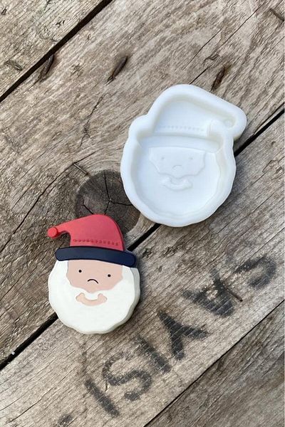 SH TICARET Concept Santa Claus Candle Mold (Silicone)