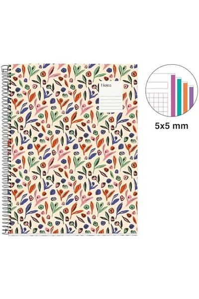 STOREMAX Sbl Notebook Mr 100 Sheets Checkered Spirally Sblshp 1064356