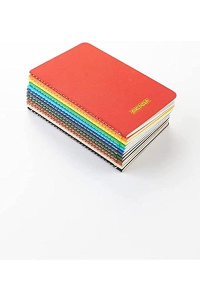 STOREMAX Sbl Notes 9X14 cm Thread Stitched Notebook with Paperboard Cover, 24 Sheets, Plain, Navy Blue Sblshp 1064356
