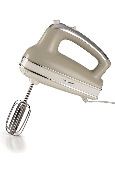 LUXE Vintage Hand Mixer Beige 1548/03 Lxshp 1055529
