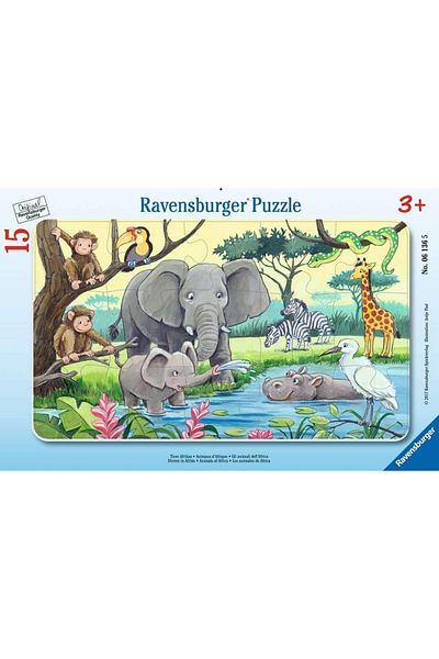 STOREMAX Ezg 15 Piece Framed Puzzle Animals- 061365   Ezsnshop 1065757