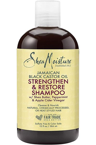 Shea Moisture Jamaican Black Castor Oil Strengthen, Grow And Restore Shampoo, 13 Ounce