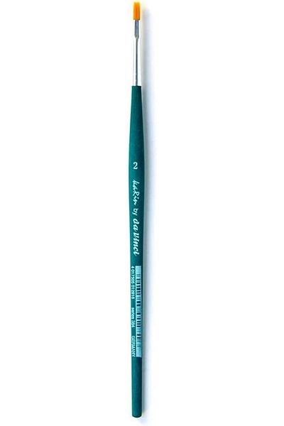 NcK By Da Vinci Synthetic Flat Brush Series 384t5 No:2