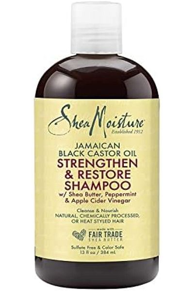 Shea Moisture Jamaican Black Castor Oil Strengthen, Grow And Restore Shampoo, 13 Ounce