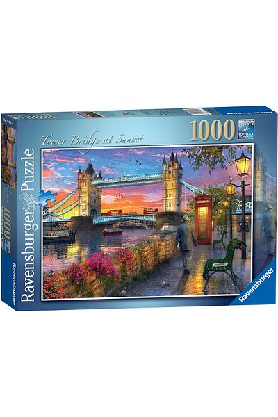 STOREMAX Ezg 150335   1000P Puz Tower Bridge, Multicolour Ezsnshop 1065757