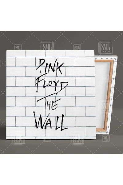 SML TABLO Pink Floyd The Wall Music Band Εξώφυλλο άλμπουμ Τετράγωνος πίνακας σε καμβά