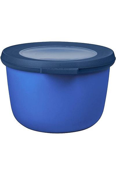 Mu Art Ahşap Mrt - Multi Bowl Cirqula Round - Storage Container with Lid - Airtight Storage Container for Refrigerator