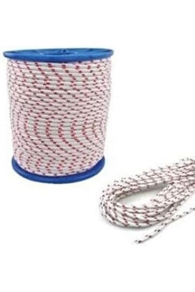 Mu Art Ahşap Mrt 6mm 20 Meters Iskota Rope Polyester Rope Rope Rope Sailor Rope Art 871301