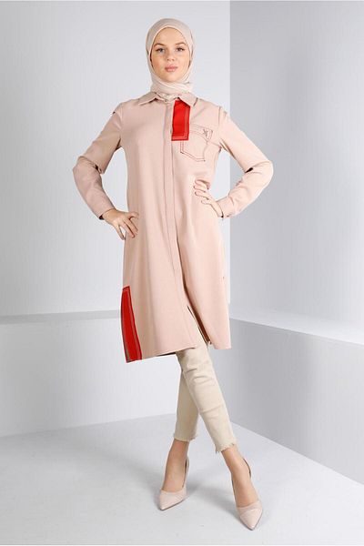 Alvina BUTTON DETAILED TUNIC 43262