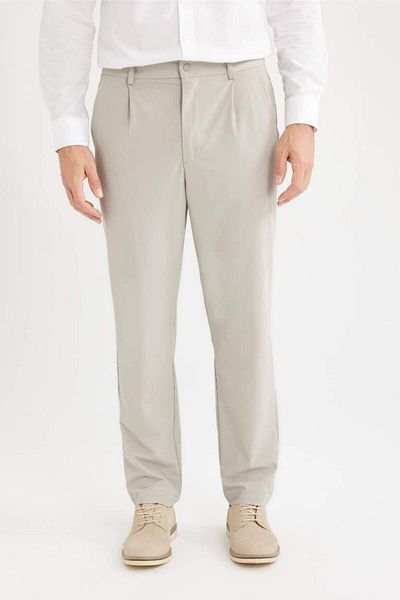 DeFacto New Season Jogger Straight Leg All-Way Stretch Summer Fabric Trousers